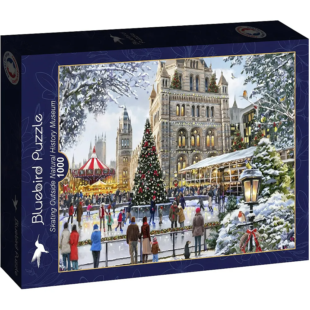 Bluebird Puzzle Skating Outside Natural History Museum - 1000 Teile