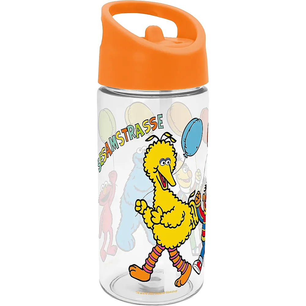 meinspielzeug - Geda Labels Trinkflasche Sesamstrasse Bibo 370ml | Essen & Trinken