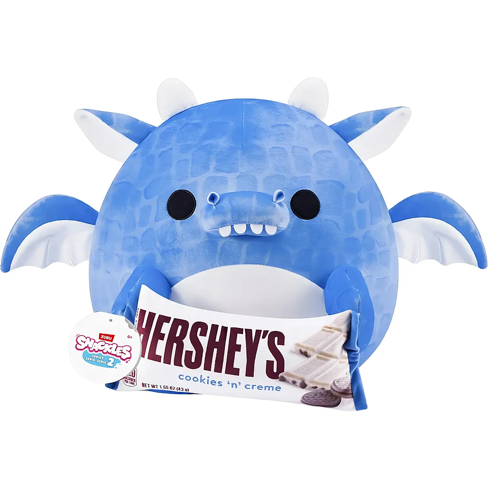 Zuru Snackles Drache Hershey's - 20 cm | Dinosaurier Pl�sch