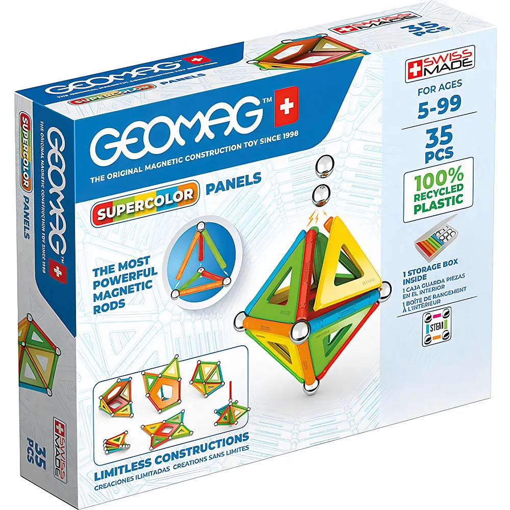 Geomag Green Panels Supercolor 35Teile