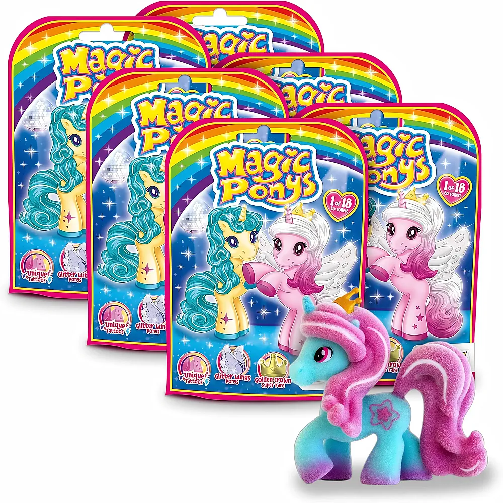 Craze Magic Ponys 6er Set
