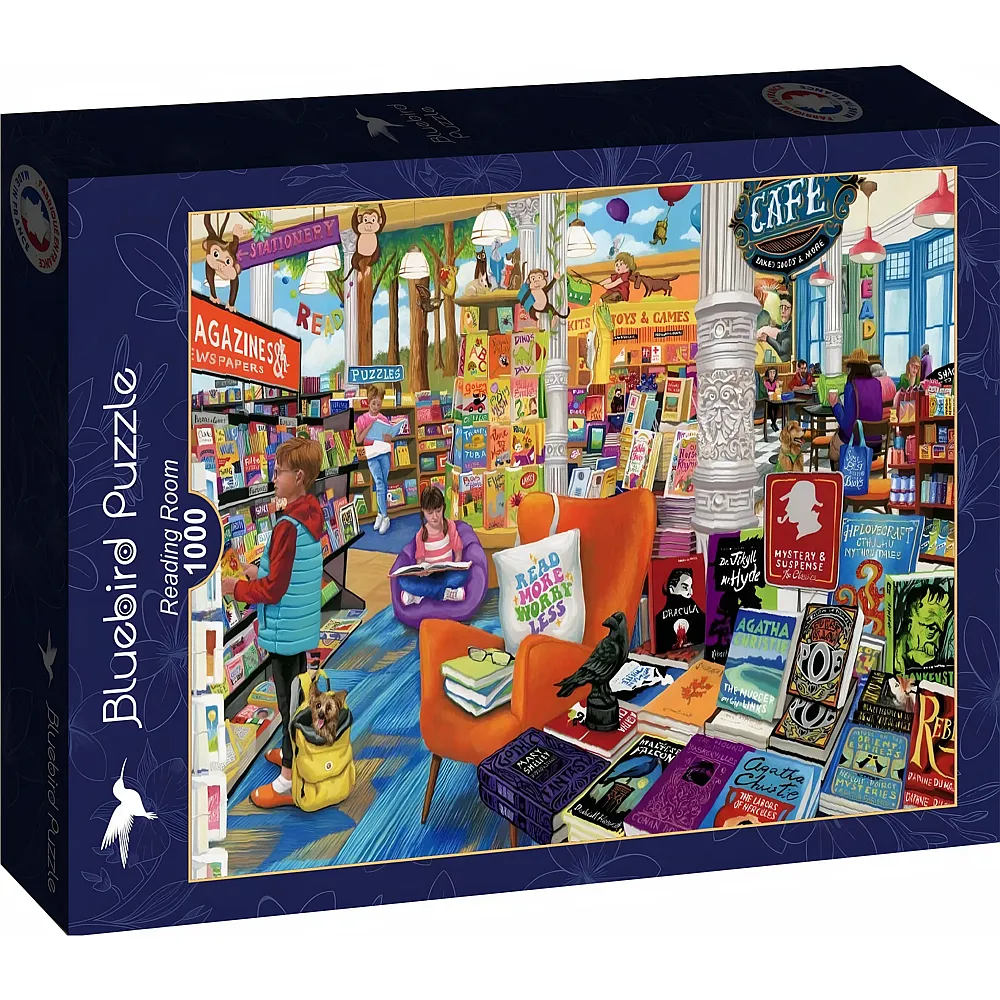 Bluebird Puzzle Reading Room - 1000 Teile