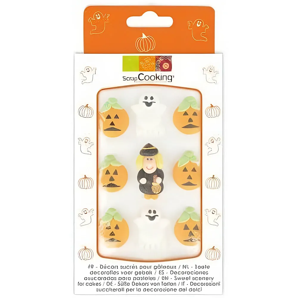ScrapCooking Zuckerfiguren Halloween - 9 Teile | Backen & Dekorieren