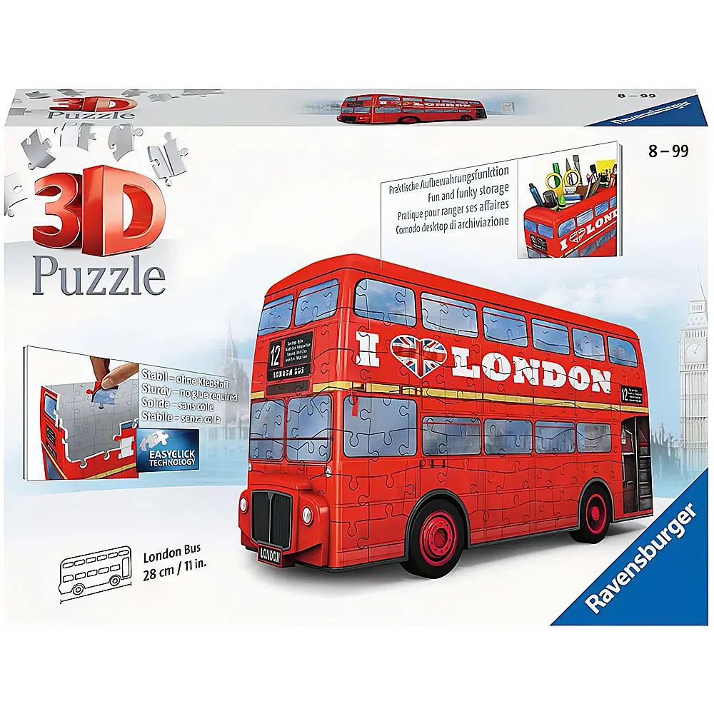 Ravensburger Puzzle London Bus 244Teile