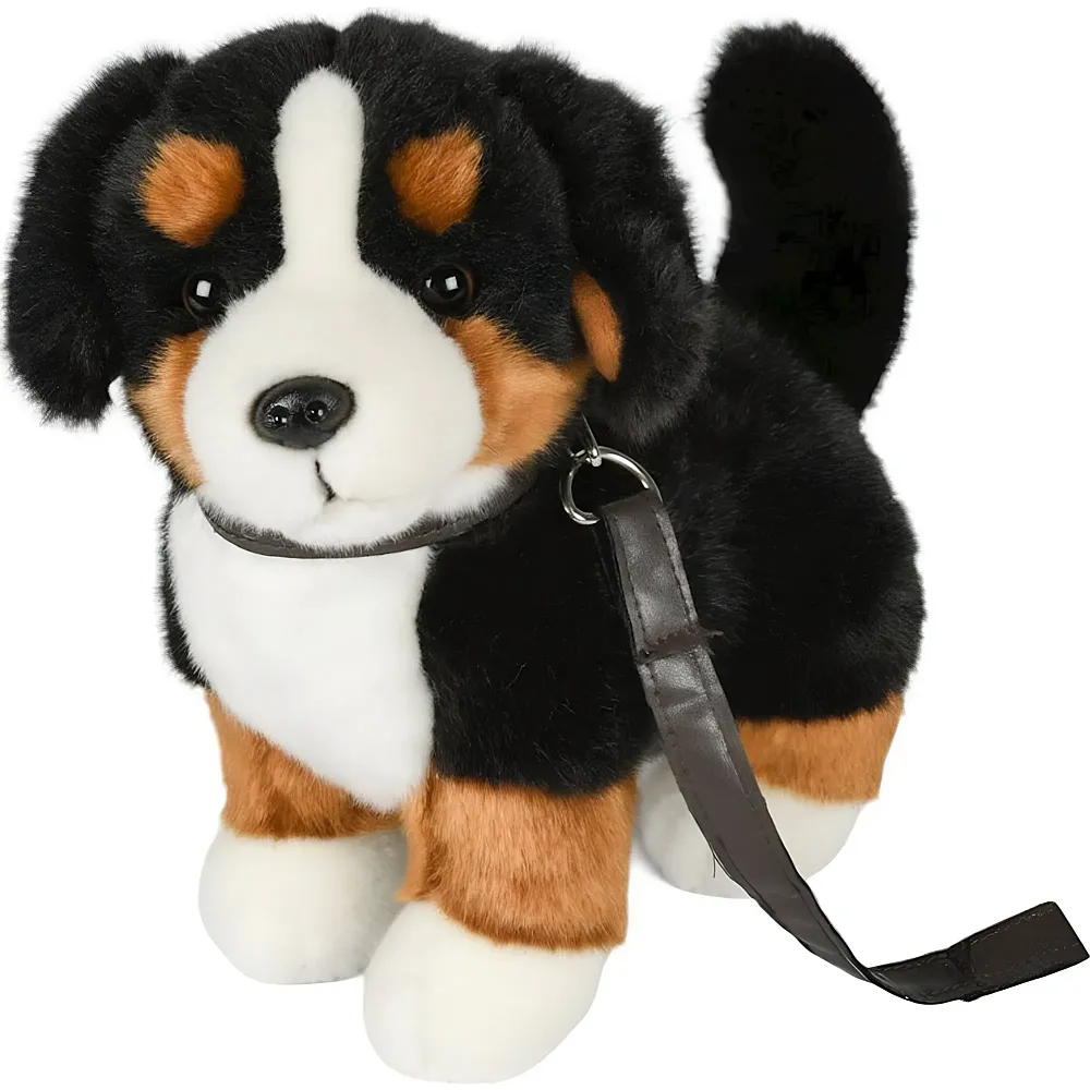 Unitoys Berner Sennenhund mit Leine - 23 cm | Hunde Pl�sch
