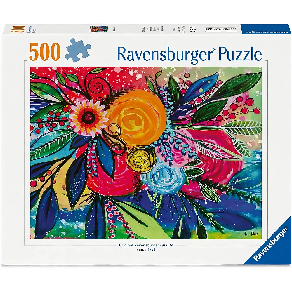 Ravensburger Puzzle Farbenexplosion 500Teile