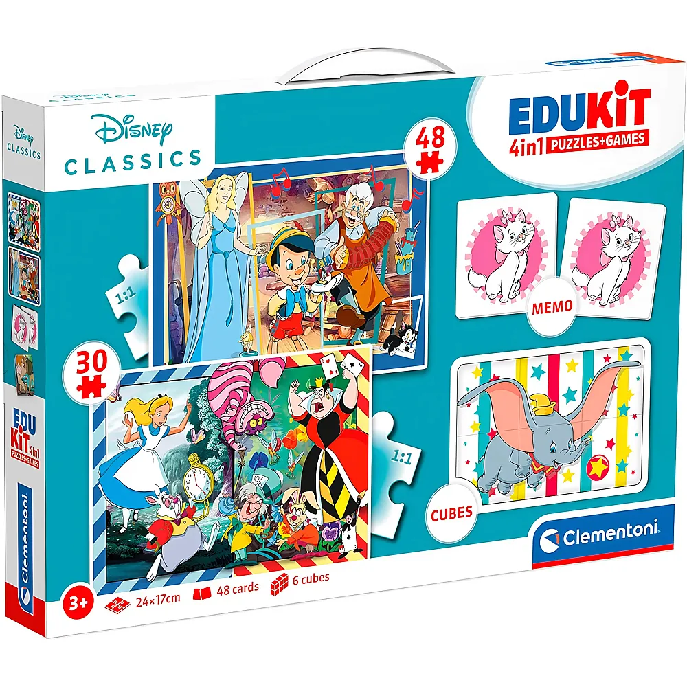 Clementoni 4in1 Edukit Disney Classics