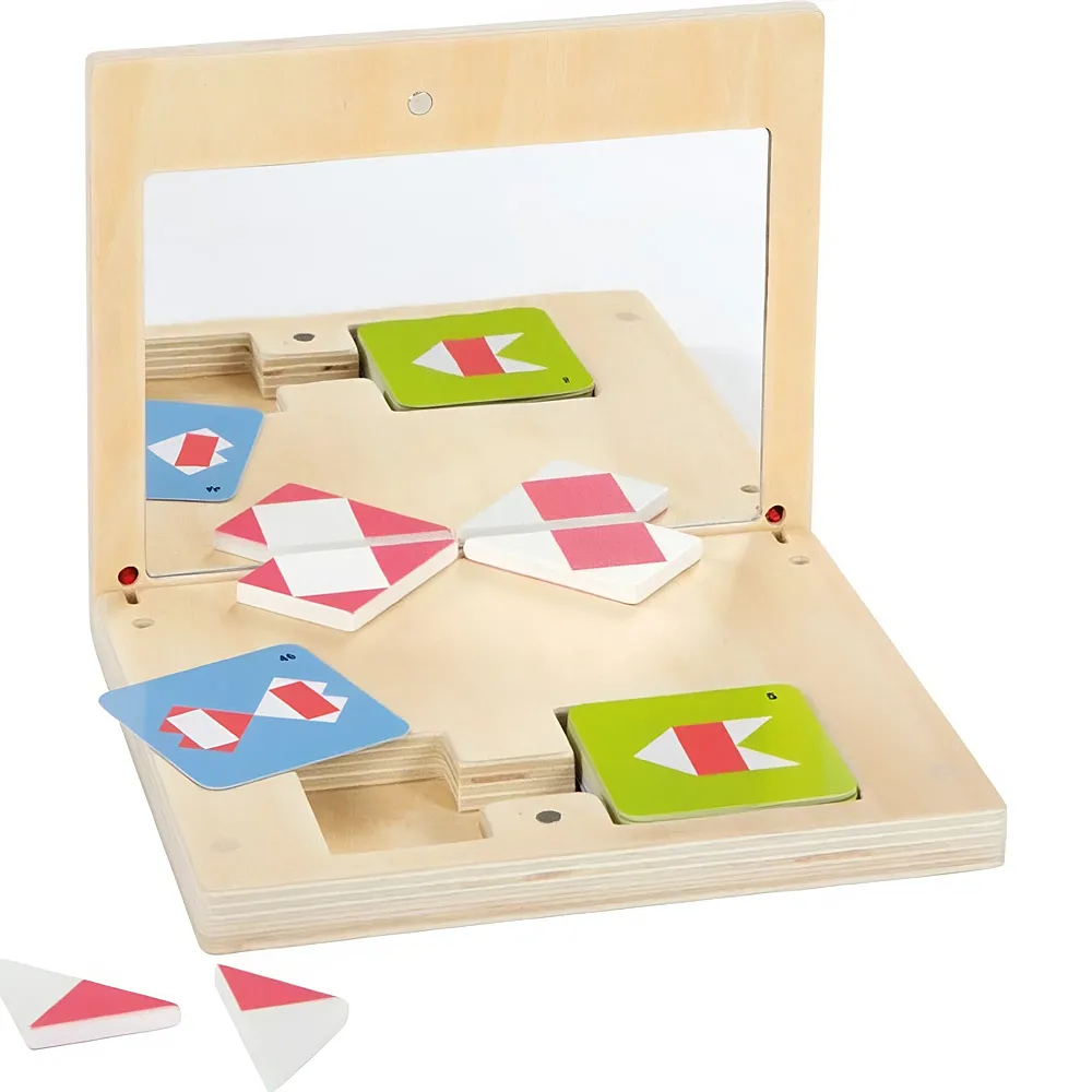 small foot Educate Symmetriespiel mit Spiegel