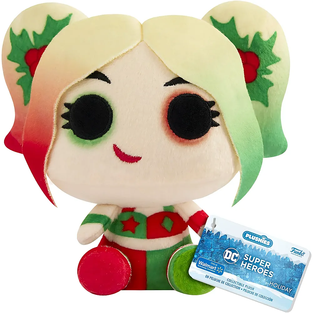 meinspielzeug - Funko Pop Plush Holiday Harley Quinn 18cm Batman | Lizenzfiguren Pl�sch