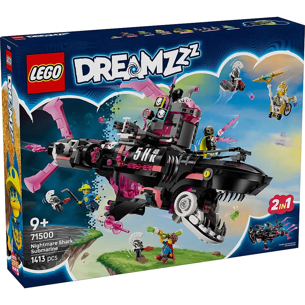 LEGO DREAMZzz Albtraumhai-U-Boot 1413Teile