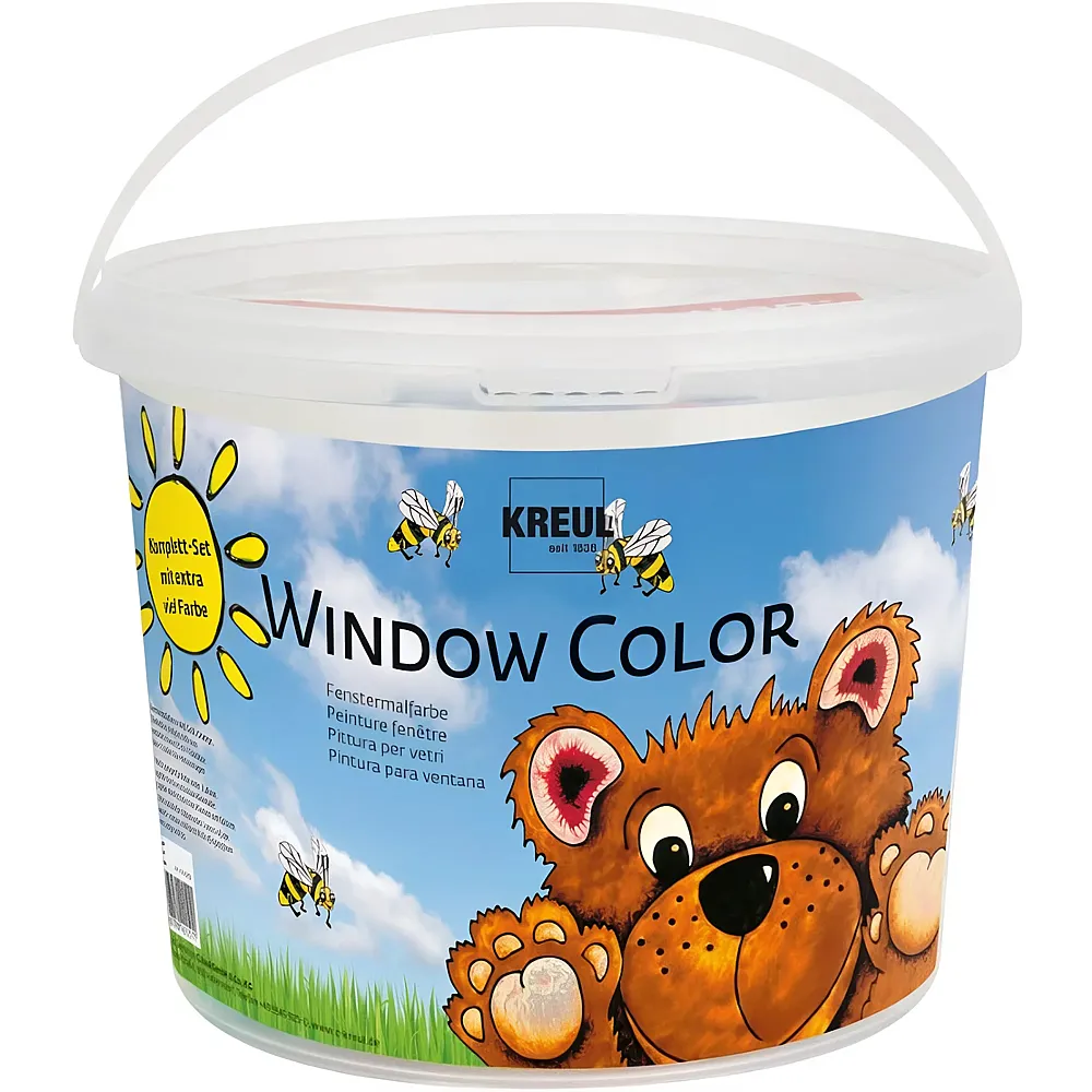 Kreul Window Color Power Pack 8 Farben