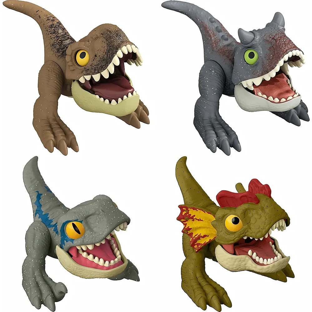 Mattel Jurassic World Dominion Uncaged Wild Pop Ups 4 Pack