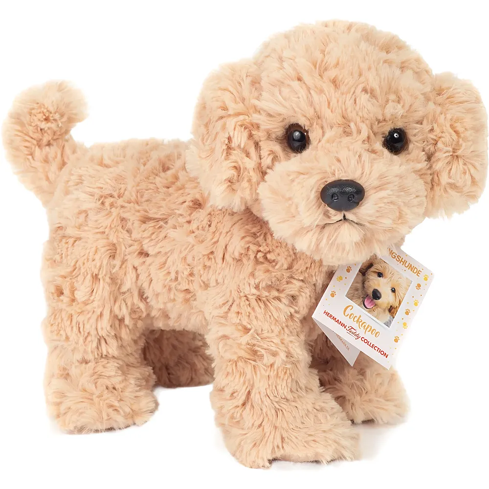 Teddy-Hermann Cockapoo stehend - 23 cm