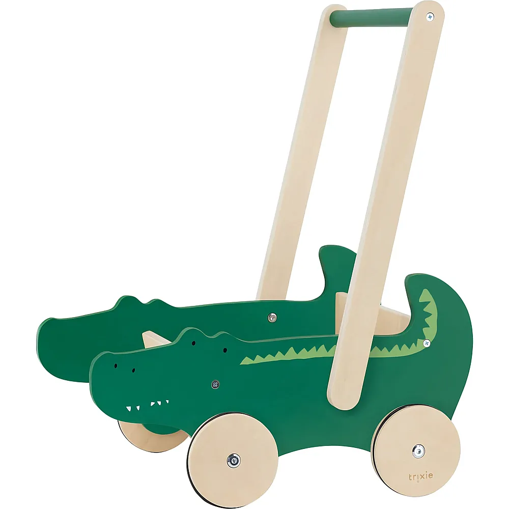 Trixie Holz Schiebewagen Krokodil - Suche