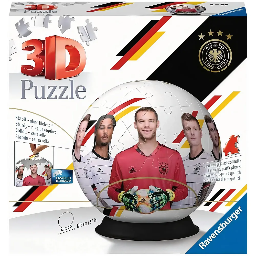 Ravensburger Puzzleball Die Mannschaft - 72 Teile
