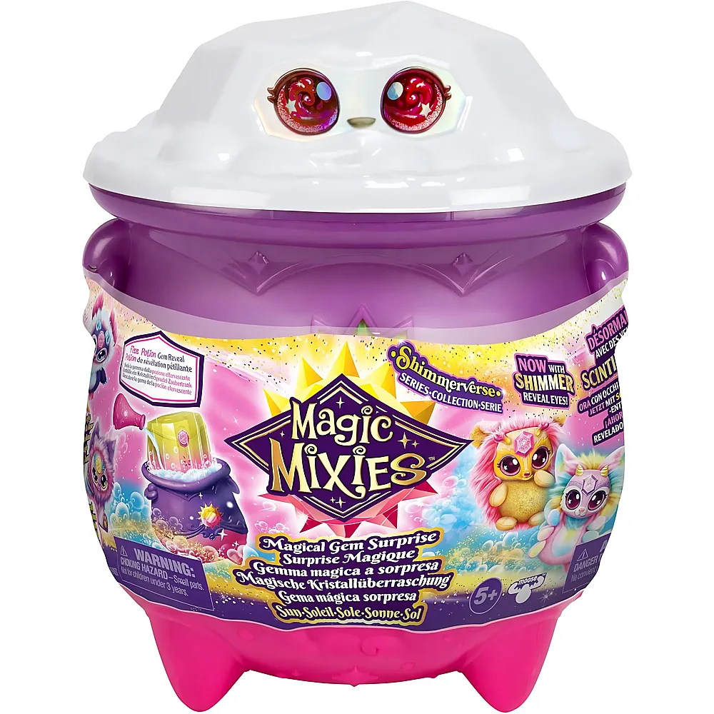 Moose Toys Magic Mixies Zauberkessel Sonne mit Kristallen