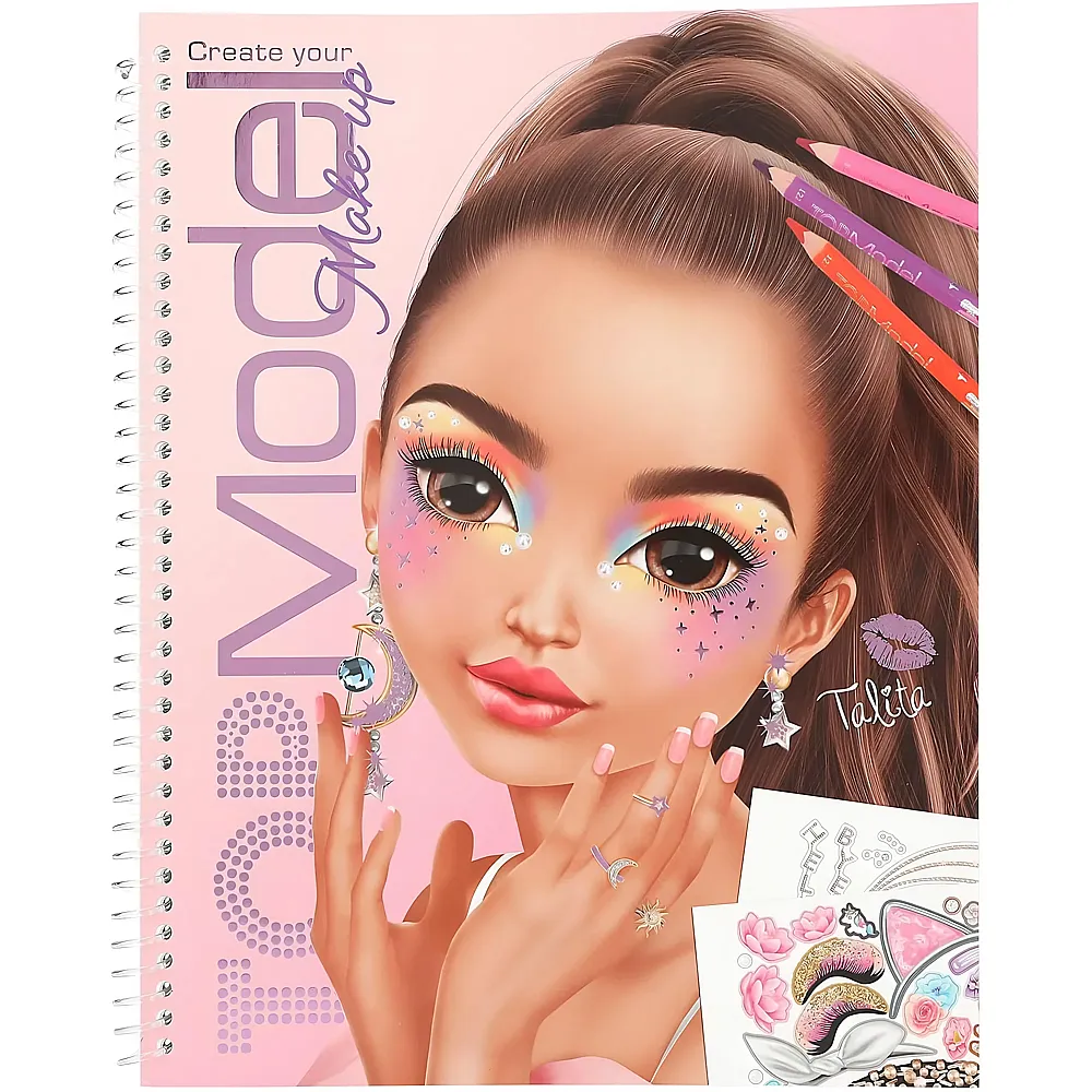 Depesche Malbuch Make up Top Model