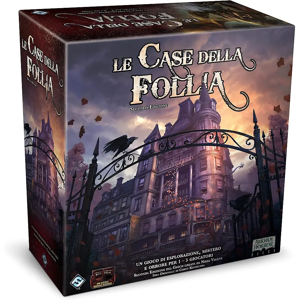 Fantasy Flight Games LE Case Della Follia 2A Edizione IT