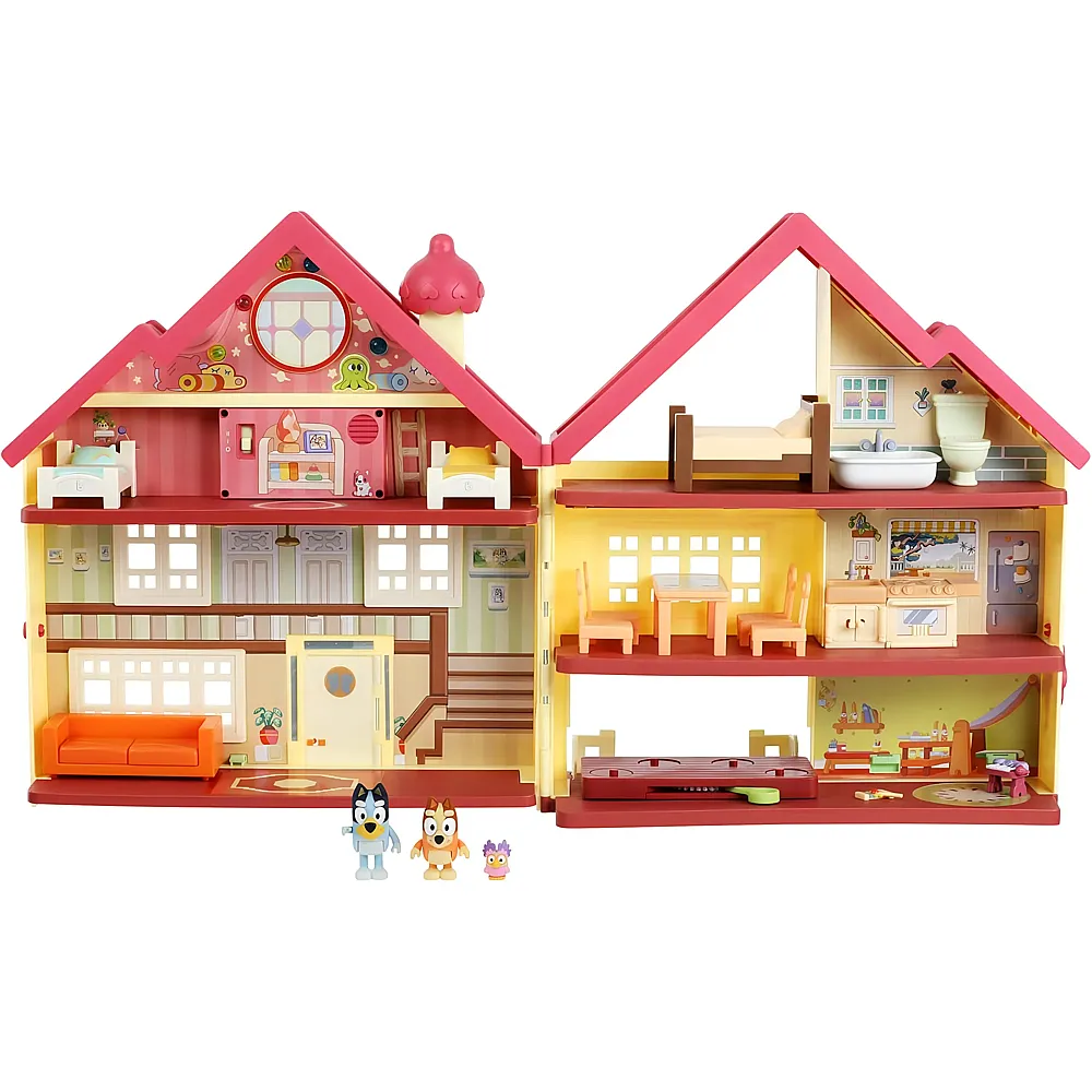 Moose Toys Bluey Ultimate Spielhaus mit Licht und Sound