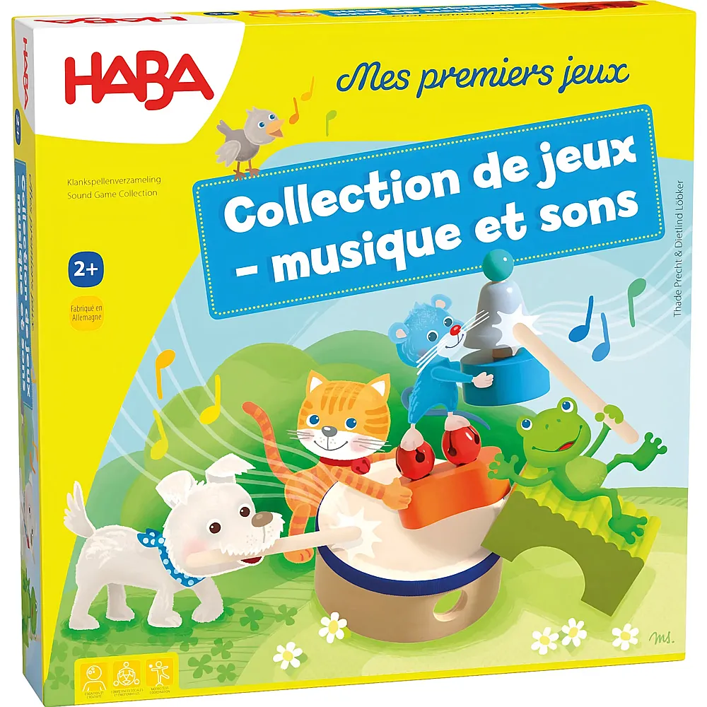 HABA Mes premiers jeux Collection de jeux  musique et sons FR