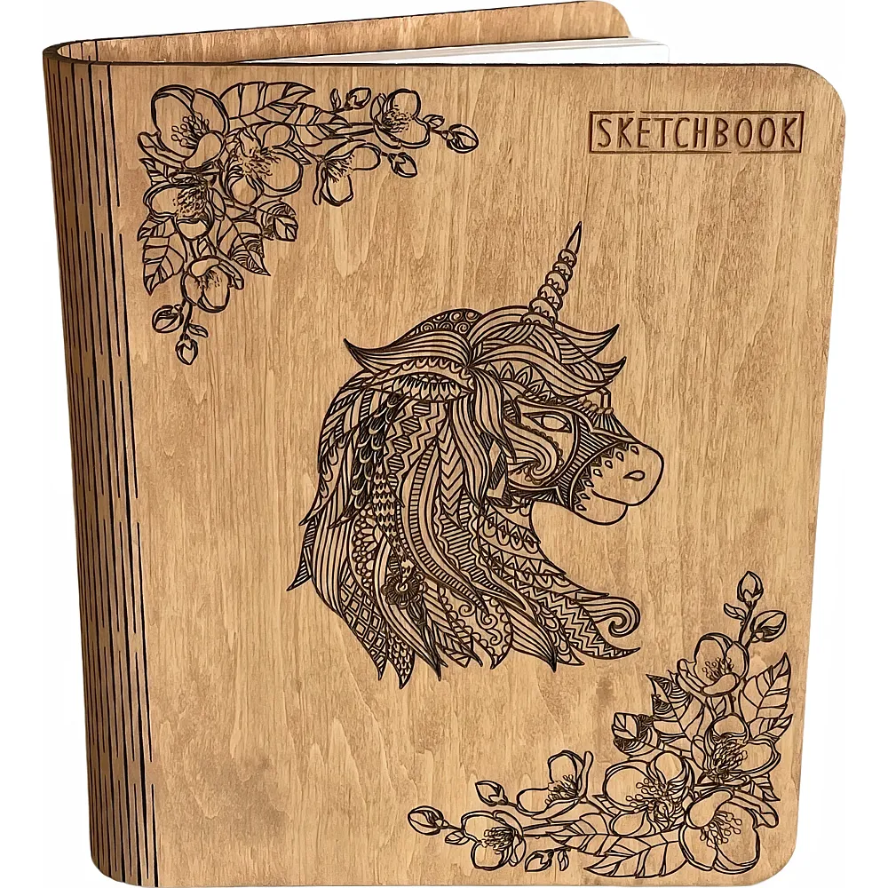 Creatif Wood Sketchbook Bois Licorne 50 Feuilles - Suche