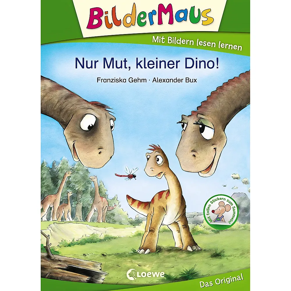 meinspielzeug - Loewe Bildermaus Nur Mut, kleiner Dino | Kinderb�cher