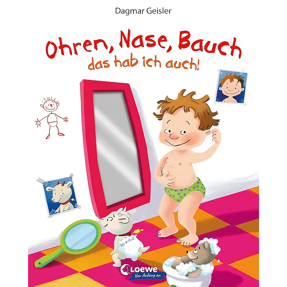 Loewe Ohren, Nase, Bauch - das hab ich auch