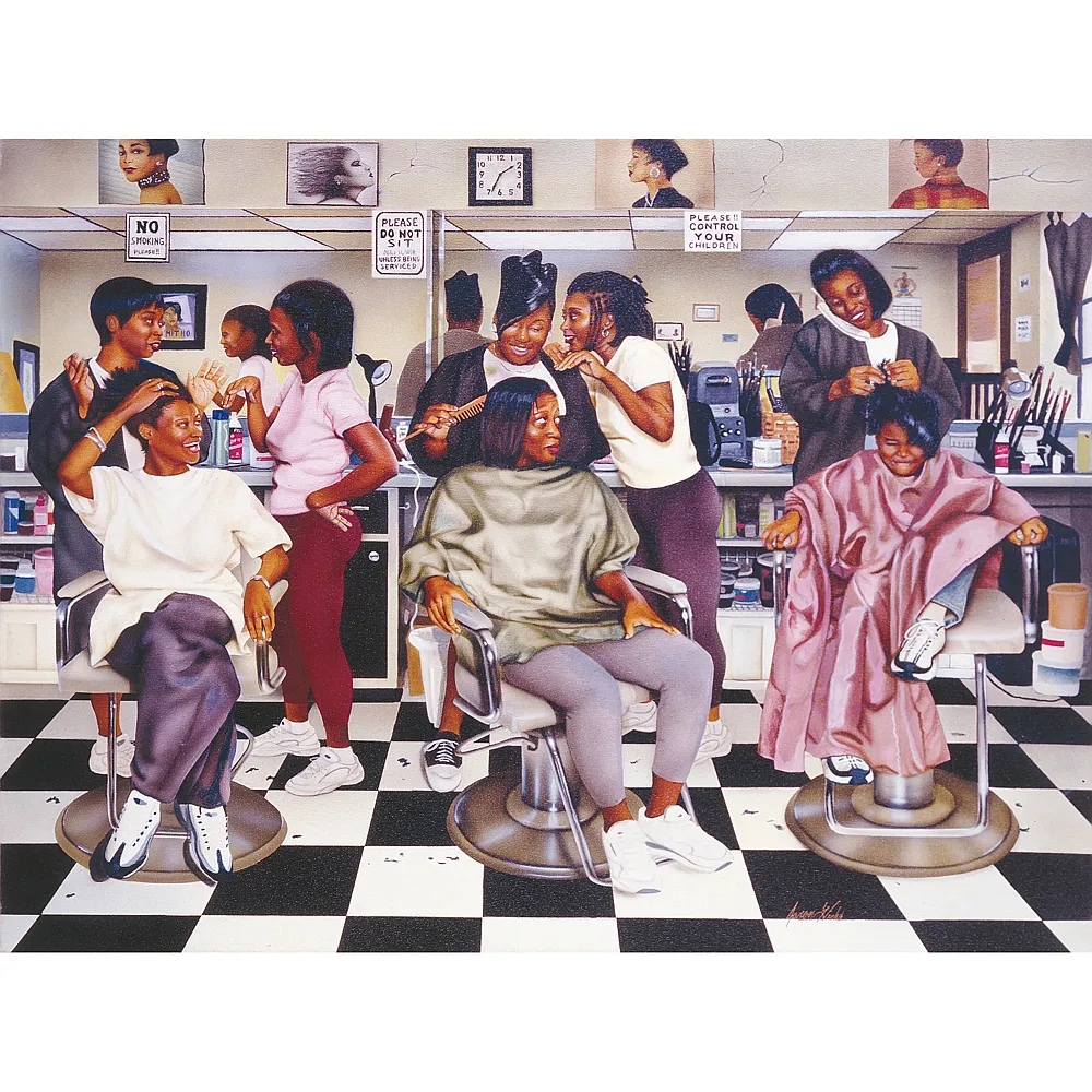 SunsOut Puzzle Beauty Shop Gossip - 1000 Teile - Puzzle 1000 Teile