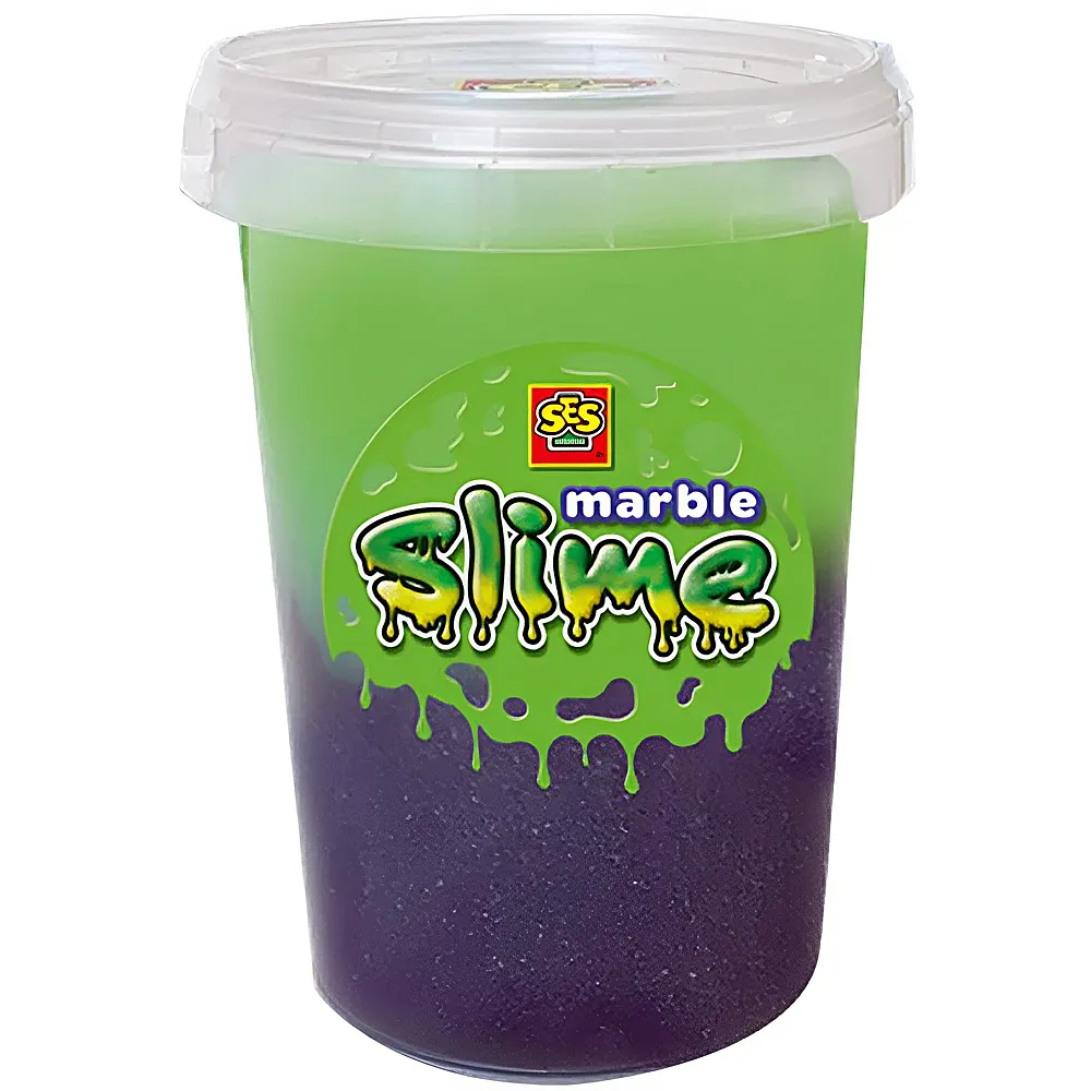 SES Marble Slime Lila/Grn 200g | Gimmicks
