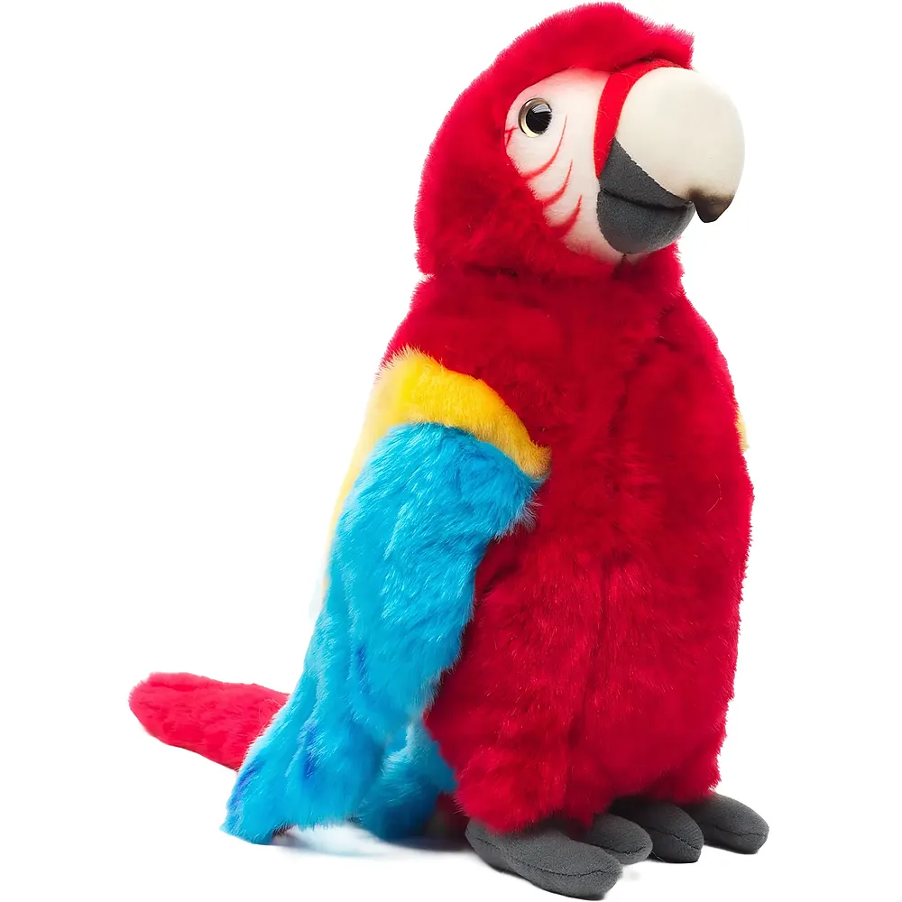 Unitoys Papagei Rot - 28 cm