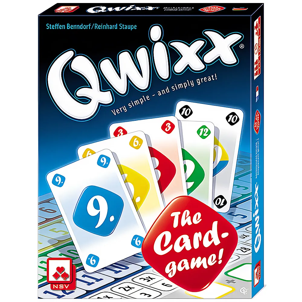 NSV Spiele Qwixx - Das Kartenspiel | Kartenspiele