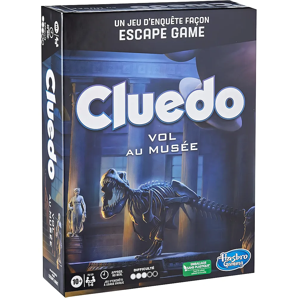 Hasbro Gaming Cluedo Escape Mus�e - Franais