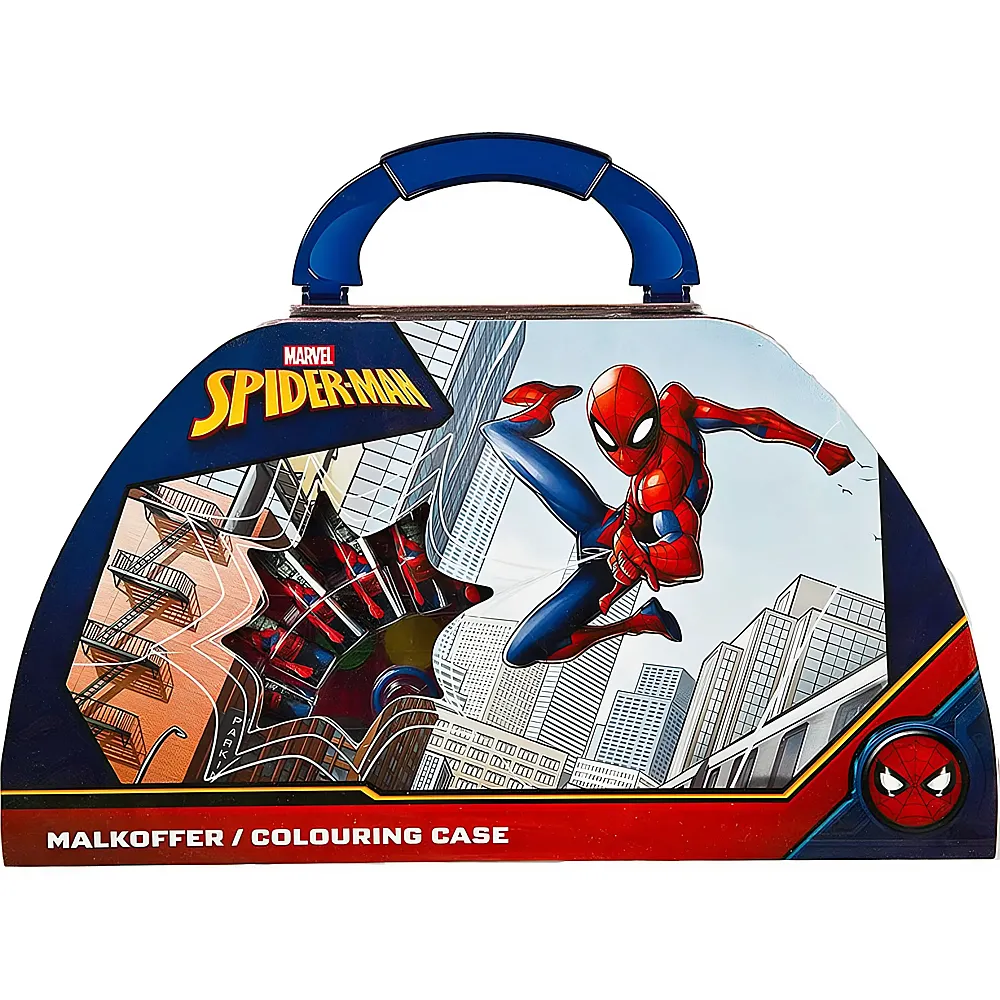 Undercover Spiderman Malkoffer 51Teile
