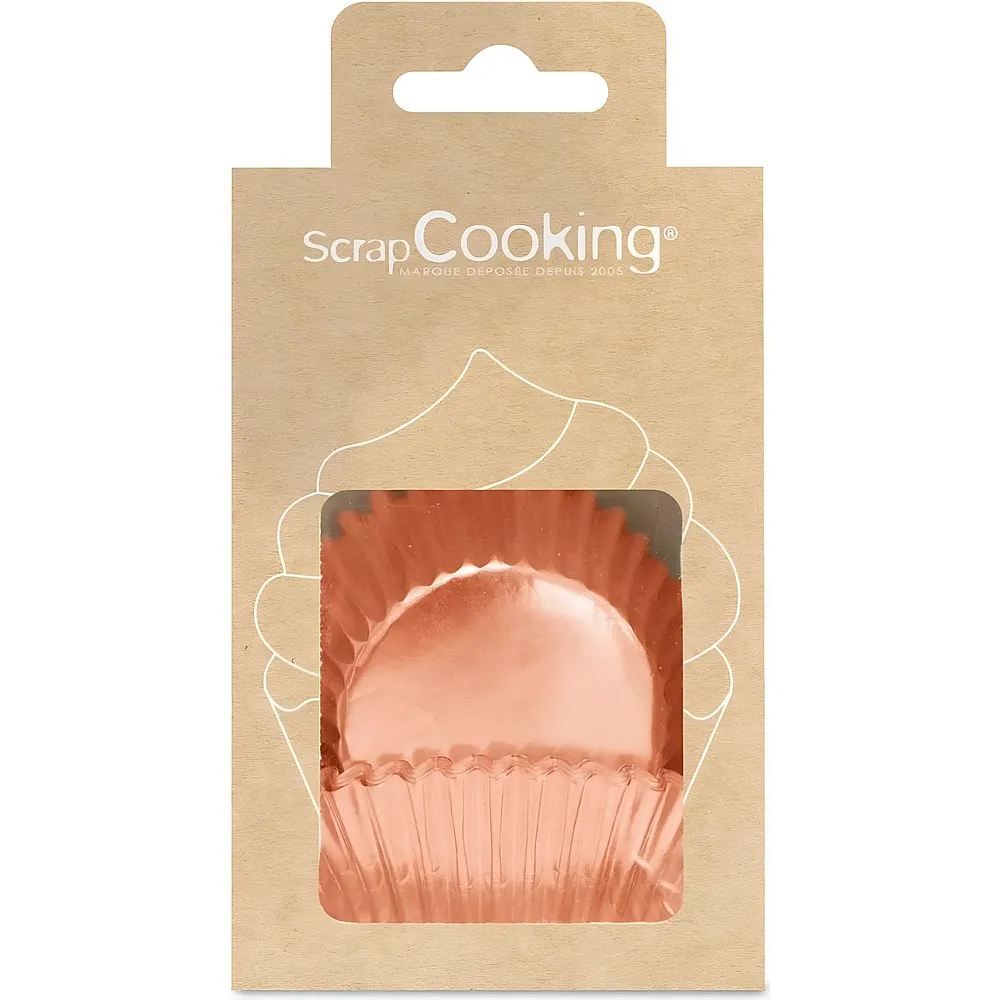 ScrapCooking Muffinf�rmchen Rosa - 48 Teile