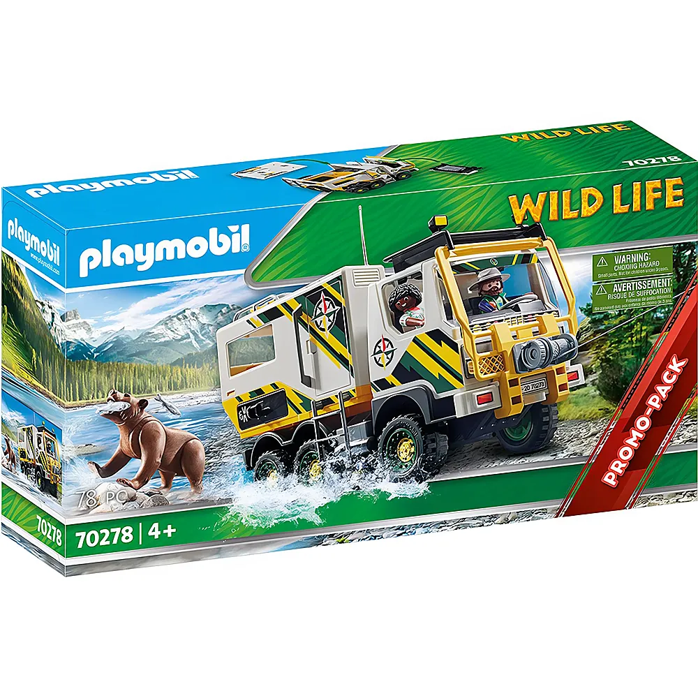 PLAYMOBIL Wild Life Expeditionstruck 70278