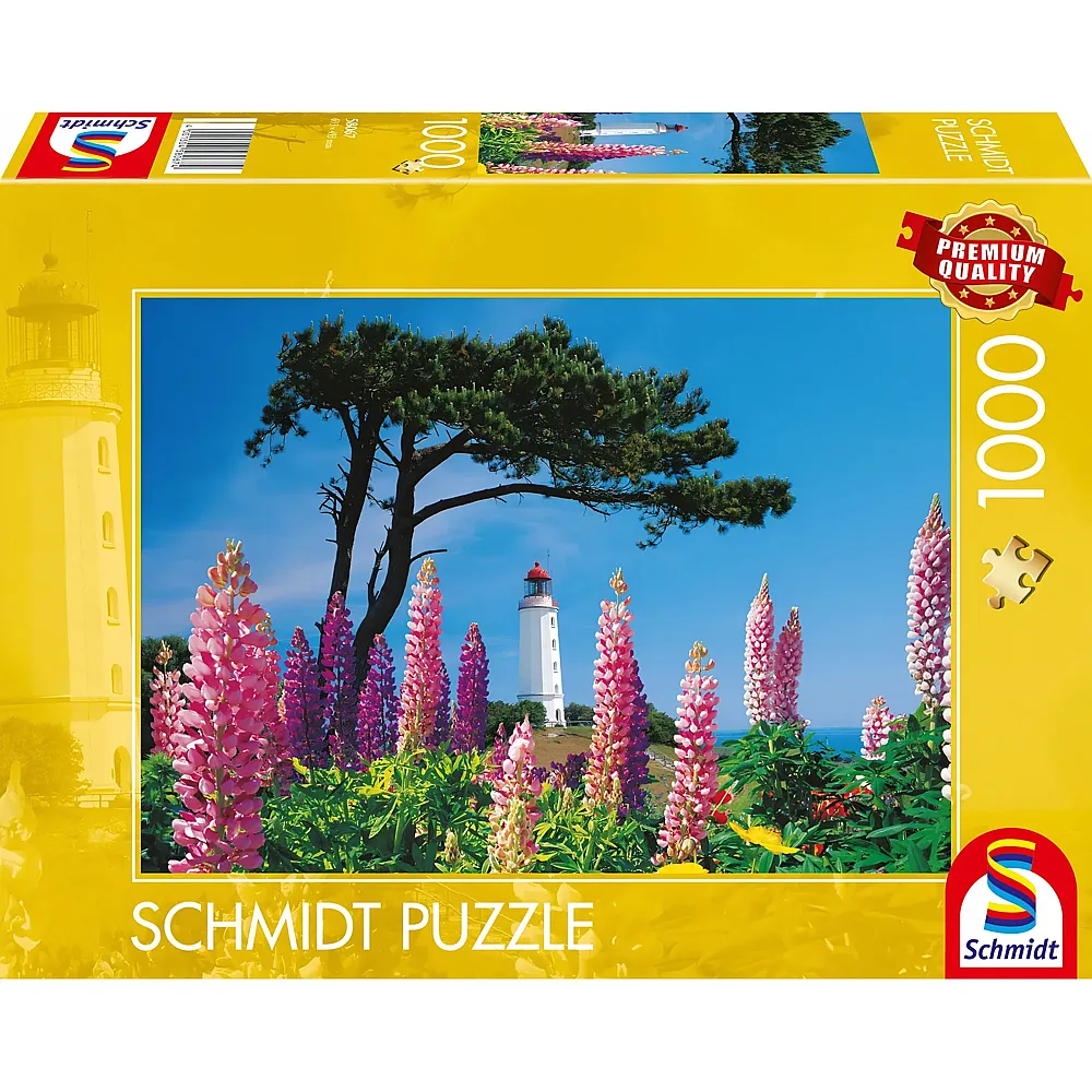 Schmidt Puzzle Leuchtturm Dornbusch, Hiddensee - 1000 Teile