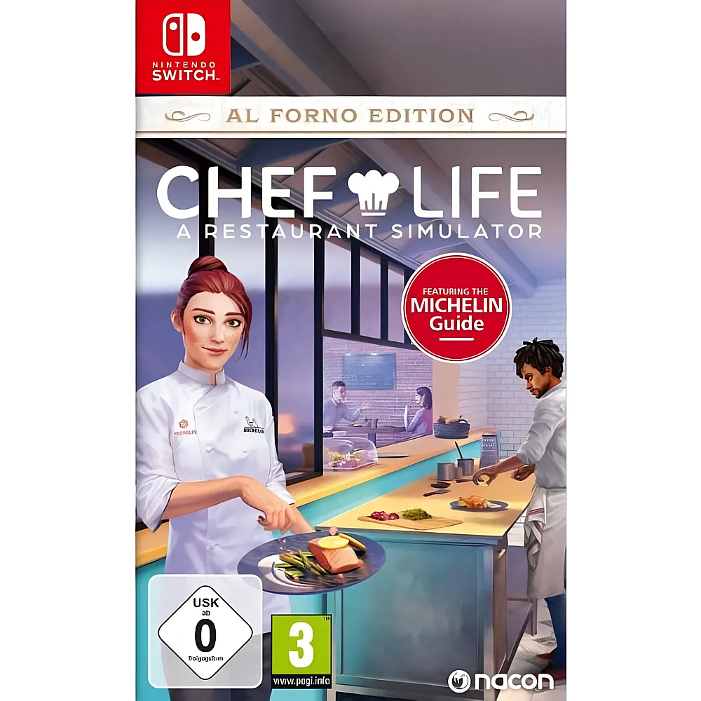 Nacon Switch Chef Life: A Restaurant Simulator - Al Forno Edition