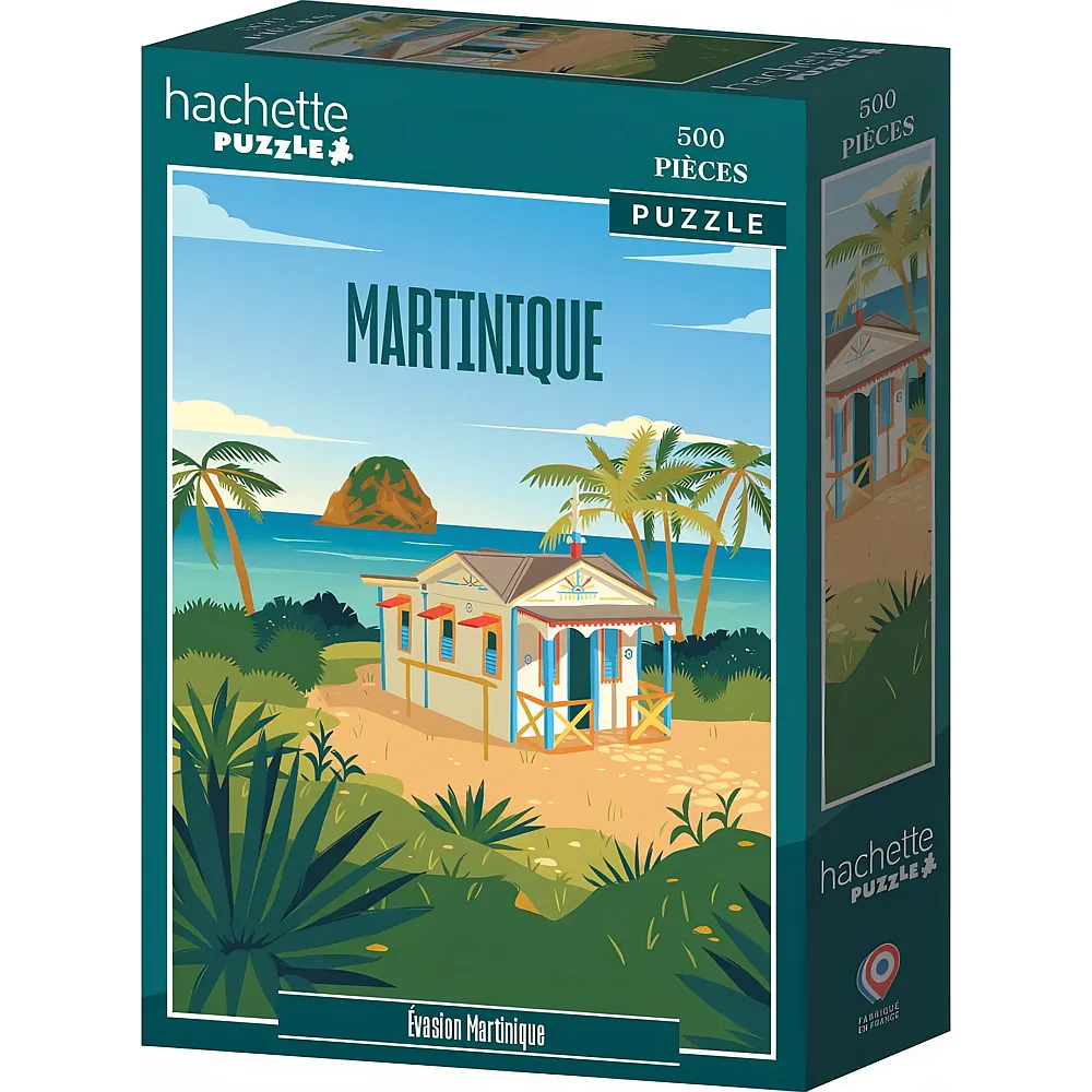 Hachette Puzzle �vasion Martinique 500Teile