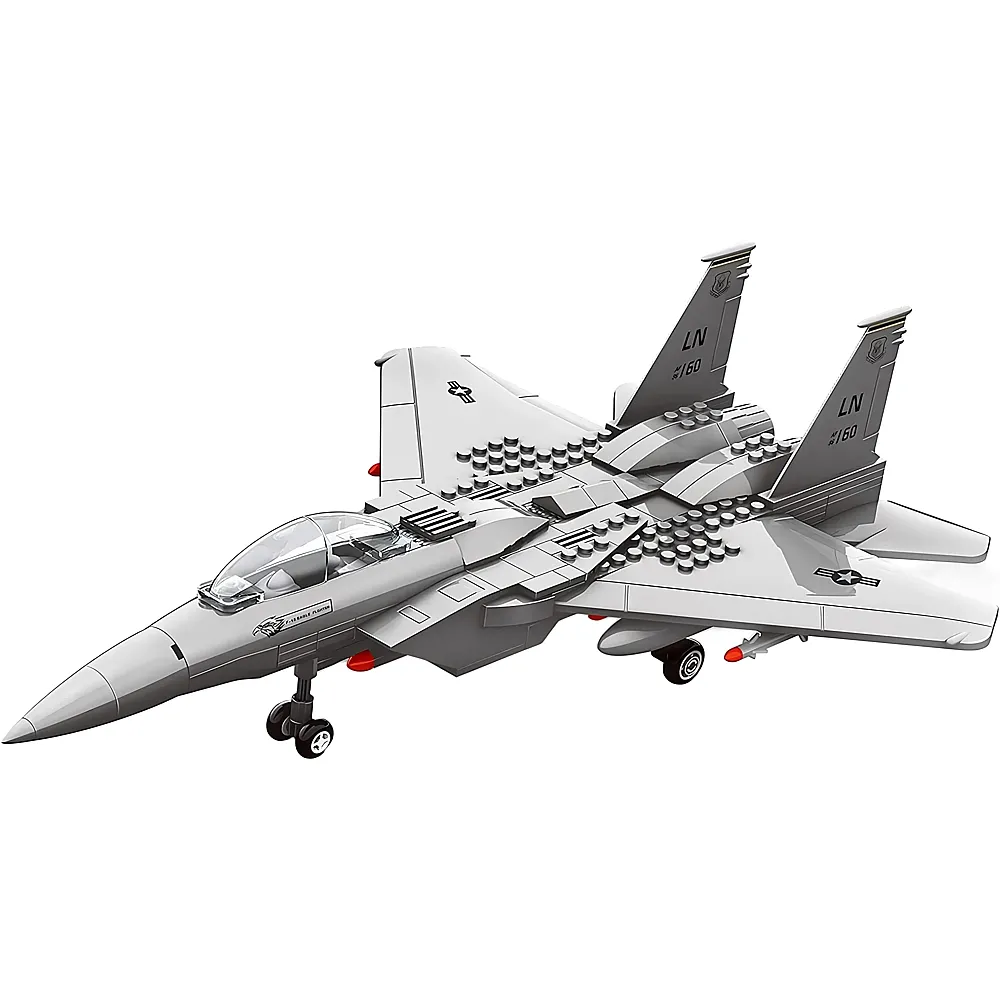 Wange Jagdflugzeug F15 Eagle - 262 Teile