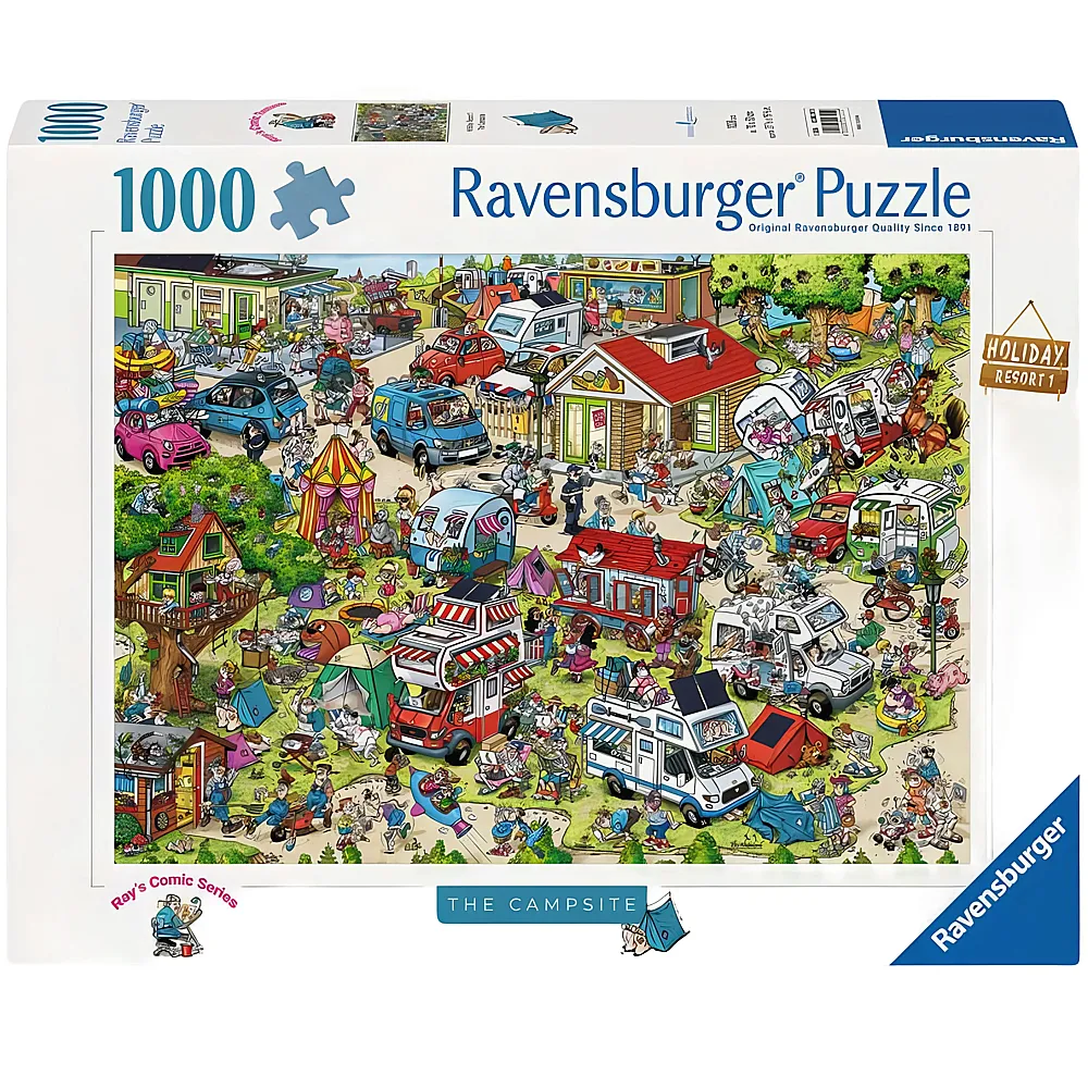 Ravensburger Puzzle The Campsite 1000Teile