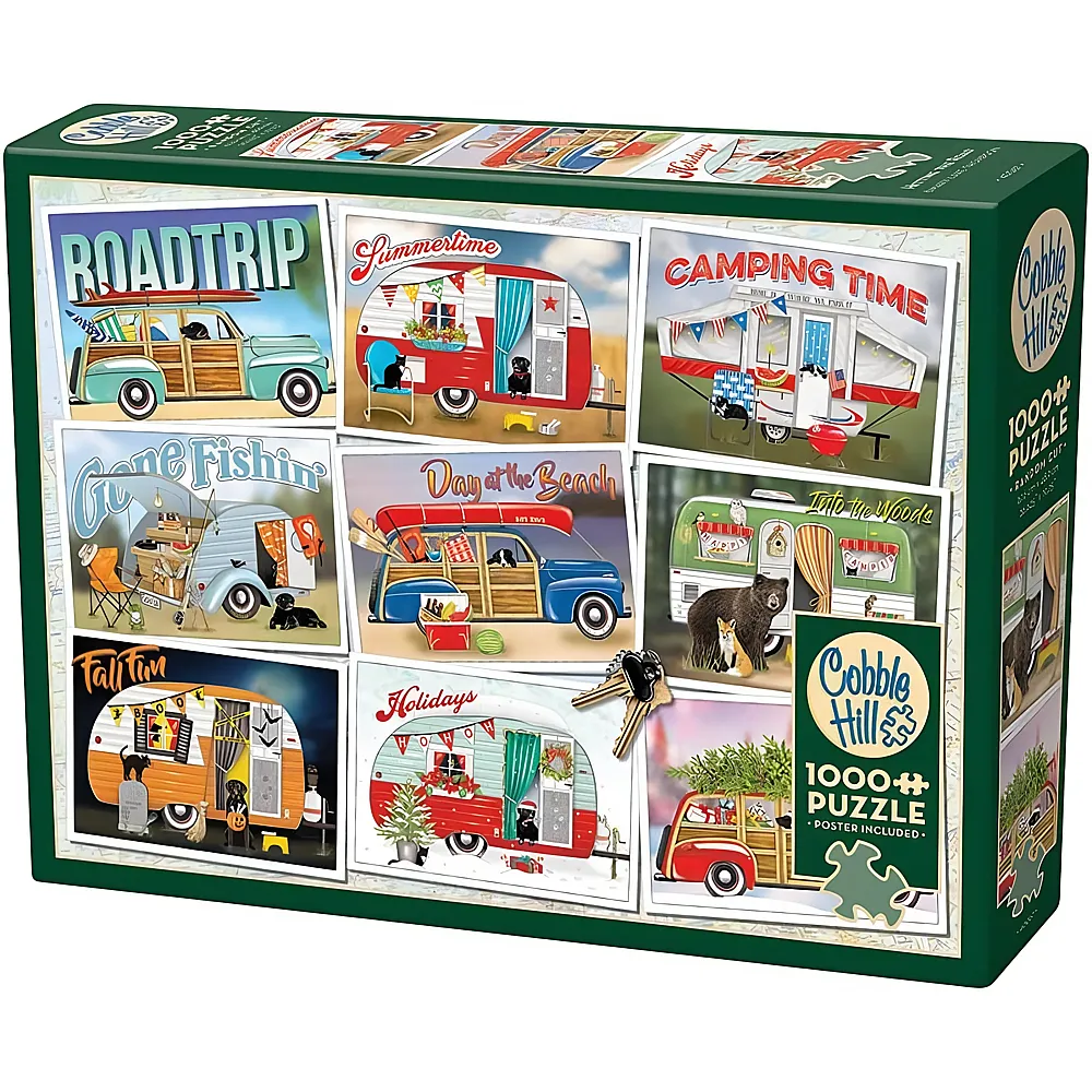 Cobble Hill Puzzle Hitting the Road - 1000 Teile