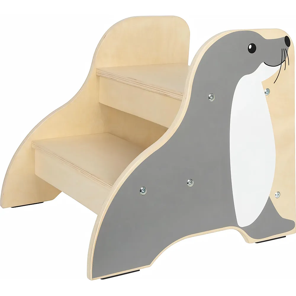Small Foot Kinderstuhl Robbe Wildtiere