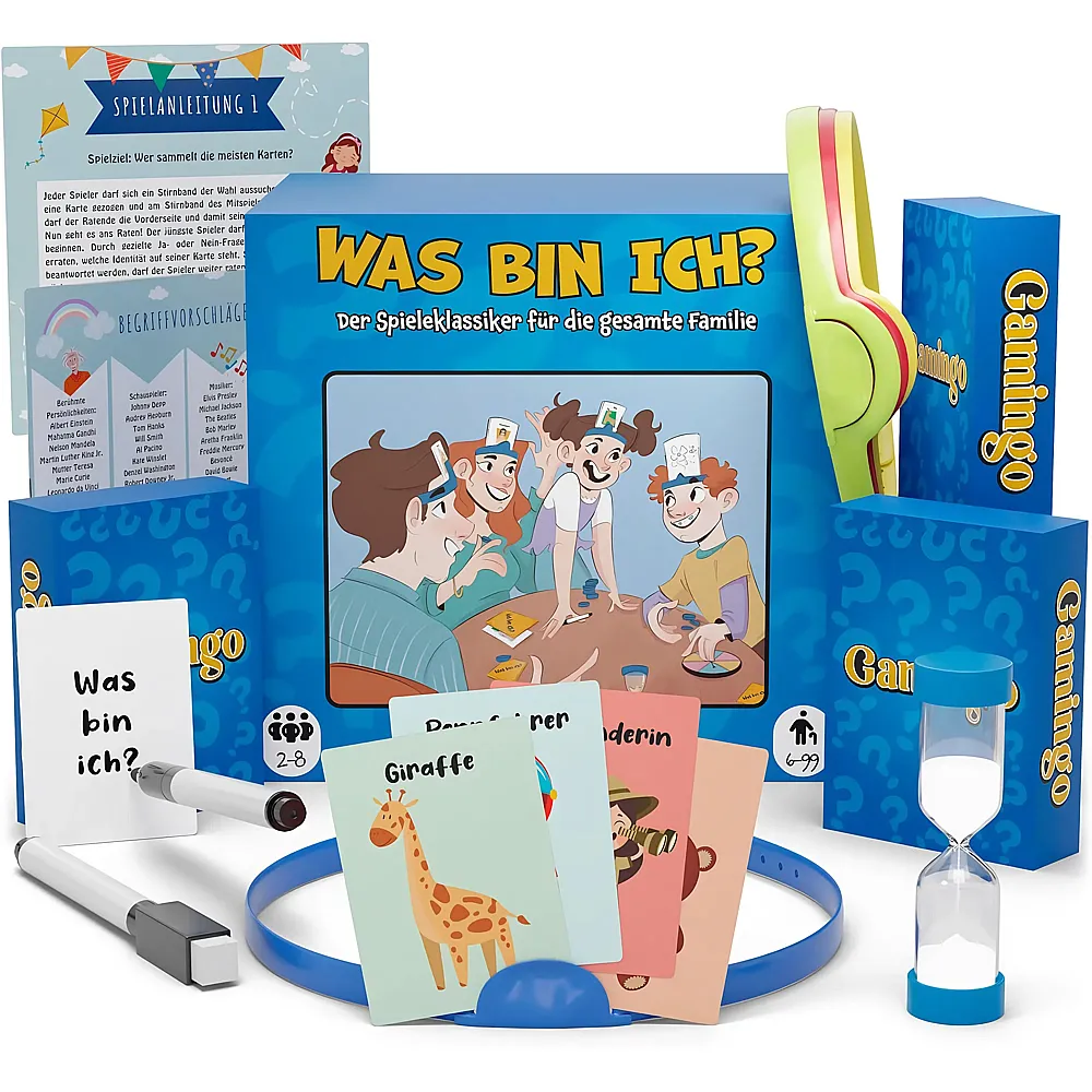 Kl�ngelbande Was bin ich - Partyspiele