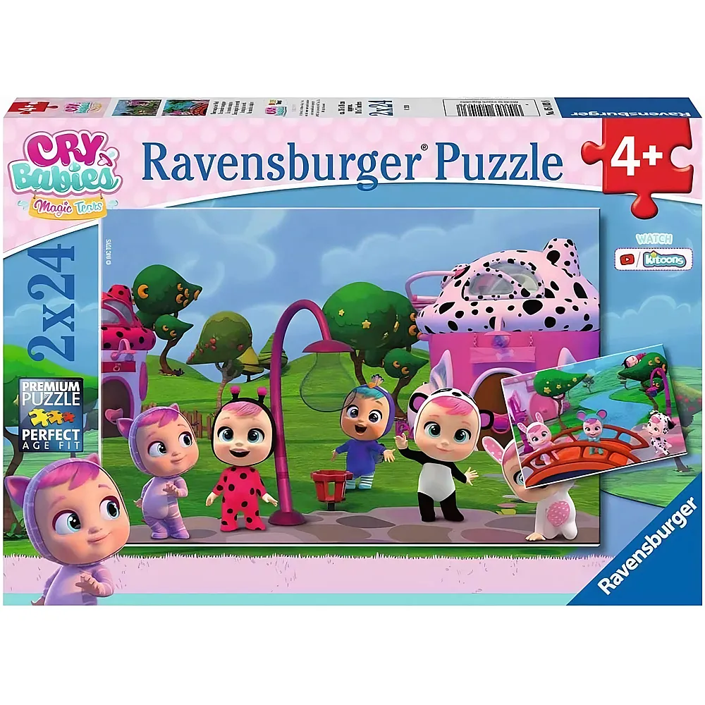 Ravensburger Puzzle 2in1 Cry Babies Magic Tears - 24 Teile