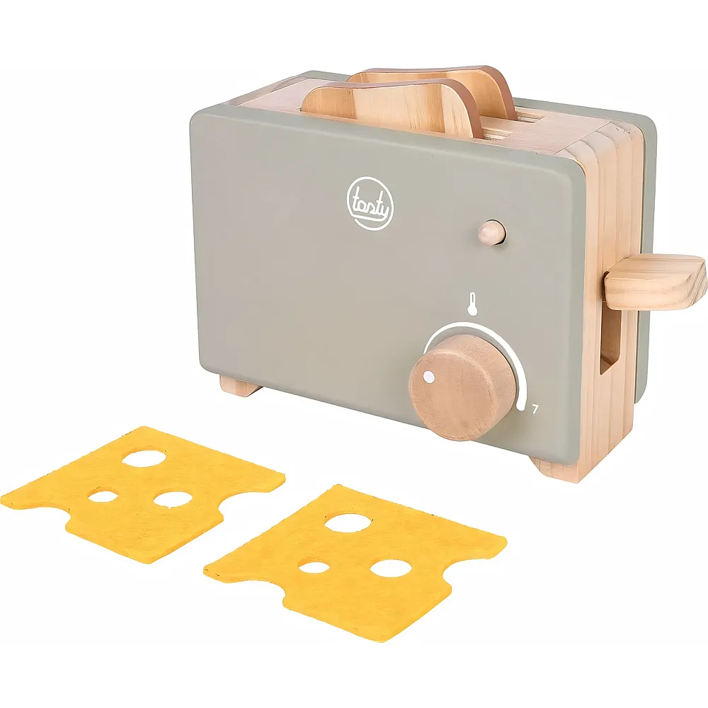 small foot Toaster-Set grau tasty