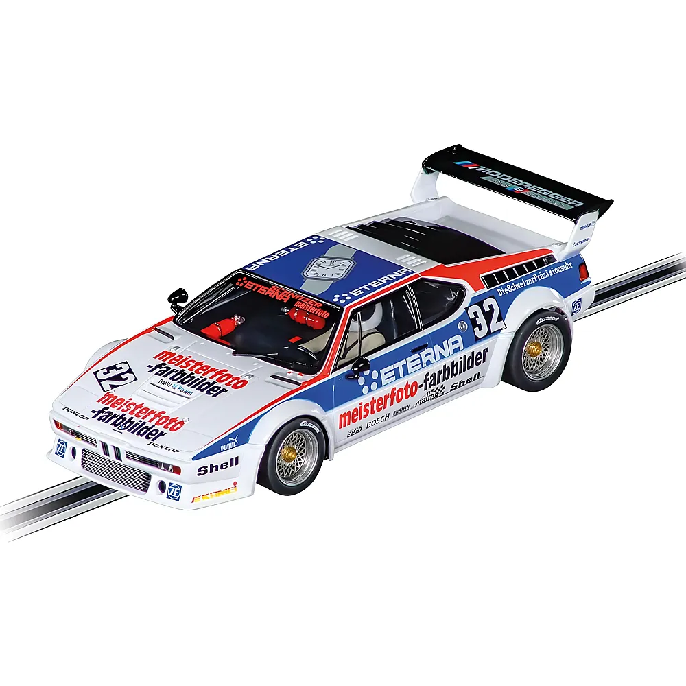 meinspielzeug - Carrera Digital 124 BMW M1 Procar, No.32 Moderegger Race and Classics | Rennbahn Fahrzeuge
