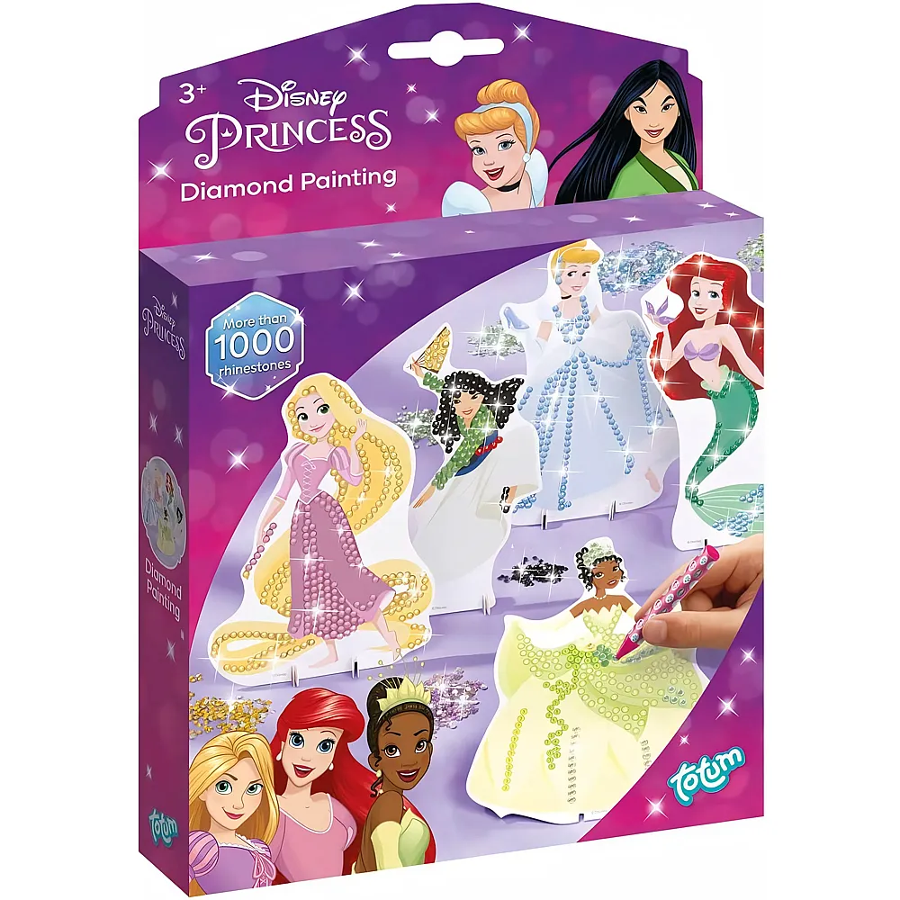 Totum Disney Princess Diamantmalerei