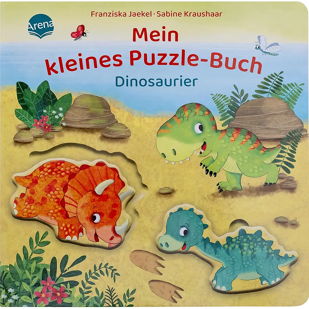 Arena Mein kleines Puzzle-Buch Dinosaurier - Spielb�cher