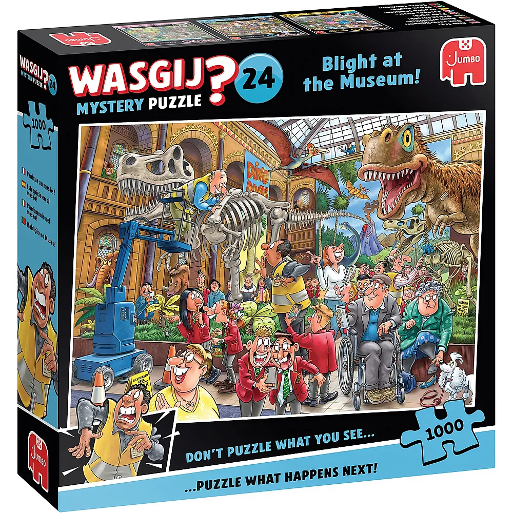 Jumbo Puzzle WASGIJ Mystery Blight at the Museum 1000Teile