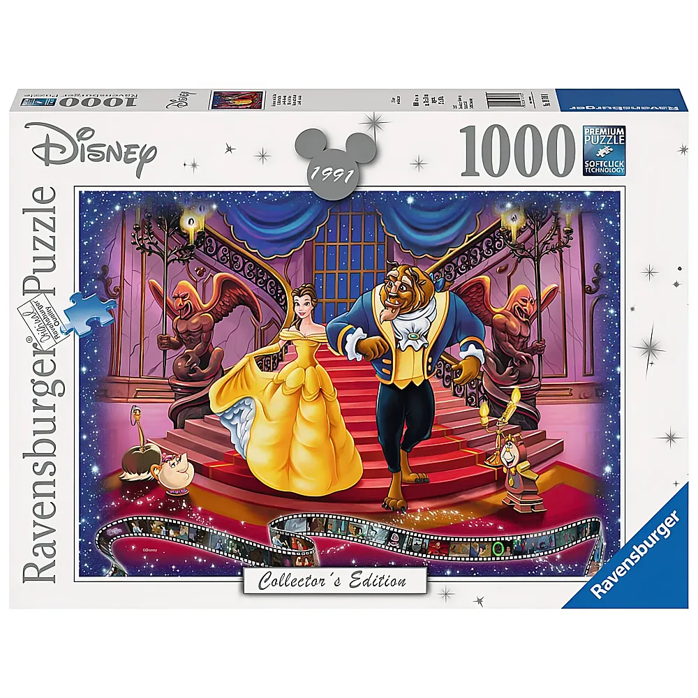 Ravensburger Puzzle Disney Princess Die Schne und das Biest 1000Teile